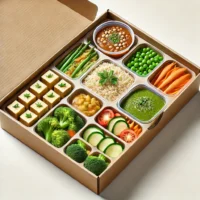 Vegan meal box