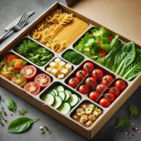Vegetarian meal box
